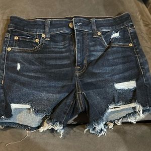 Dark wash Jean shorts